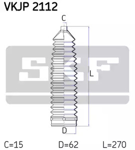 Фото VKJP2112 Комплект пыльника SKF {forloop.counter}}